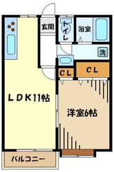 パストラールの物件間取画像